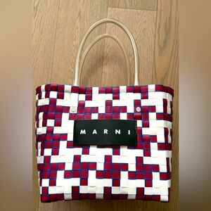 Marni Woven Tote Bag